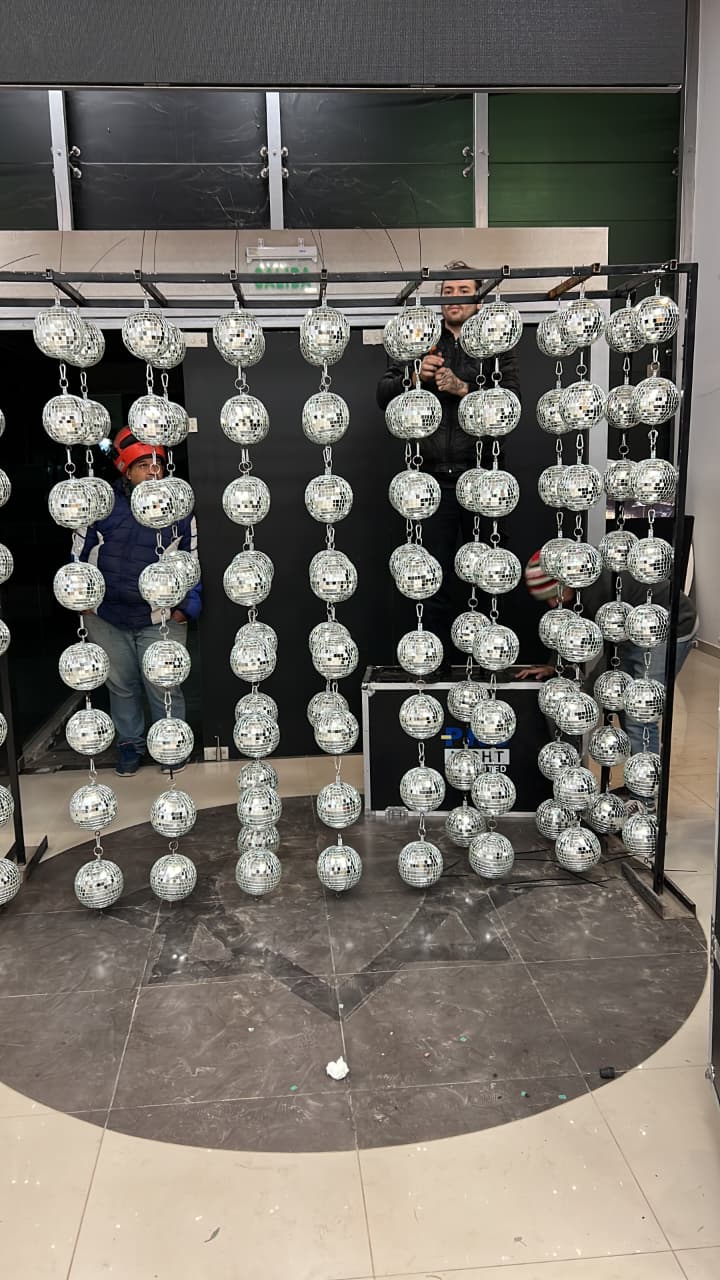 Cortina Esferas (Backdrop)